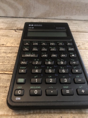 Hewlett Packard HP 10B Business Financial Calculator No Batteries - Picture 3 of 8