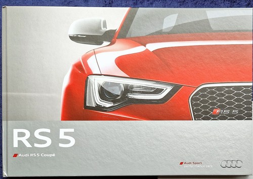 AUDI RS 5 Coupe Hardvover Prospekt / Buch  4.2012 - Picture 1 of 11