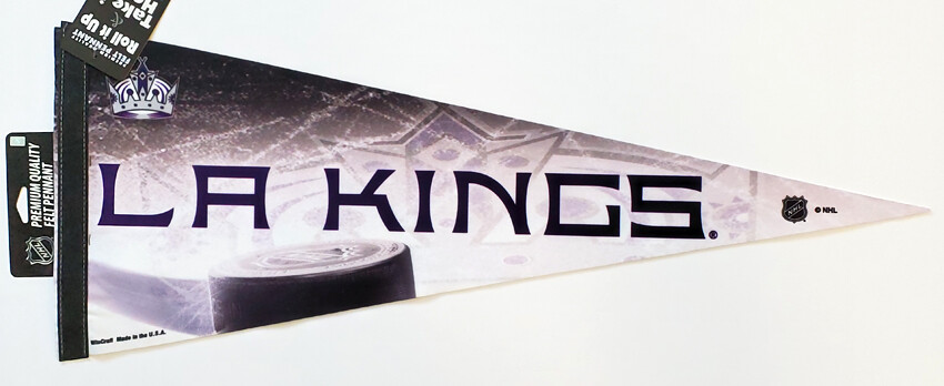 Fanion Los Angeles Kings – Rico Industries, Feutre Souple, 18" Design State