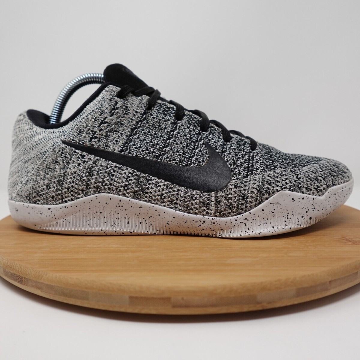 Nike Kobe 11 XI Elite Low Oreo Black Mamba White Bryant 822675-100