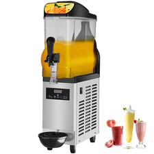 12Lx1 Commercial Slush Machine Maker Daiquiri Smoothie Frozen Soda Drink 3.2 Gal