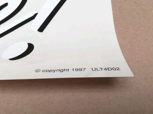 GREAT PLANES Ultimate 40 RC Aircraft Sticker Decal RARE Hobbico ULT4D01 ULT4D02 - Picture 8 of 11