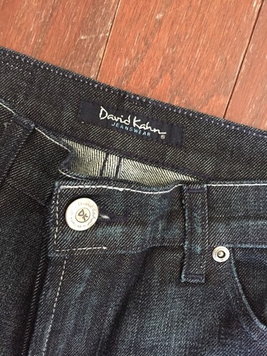 David Kahn NIKKI Women's Low Rise Boot Cut Lot Of 3 Dark Blue Jeans Size 27X35 - Bild 8 von 9