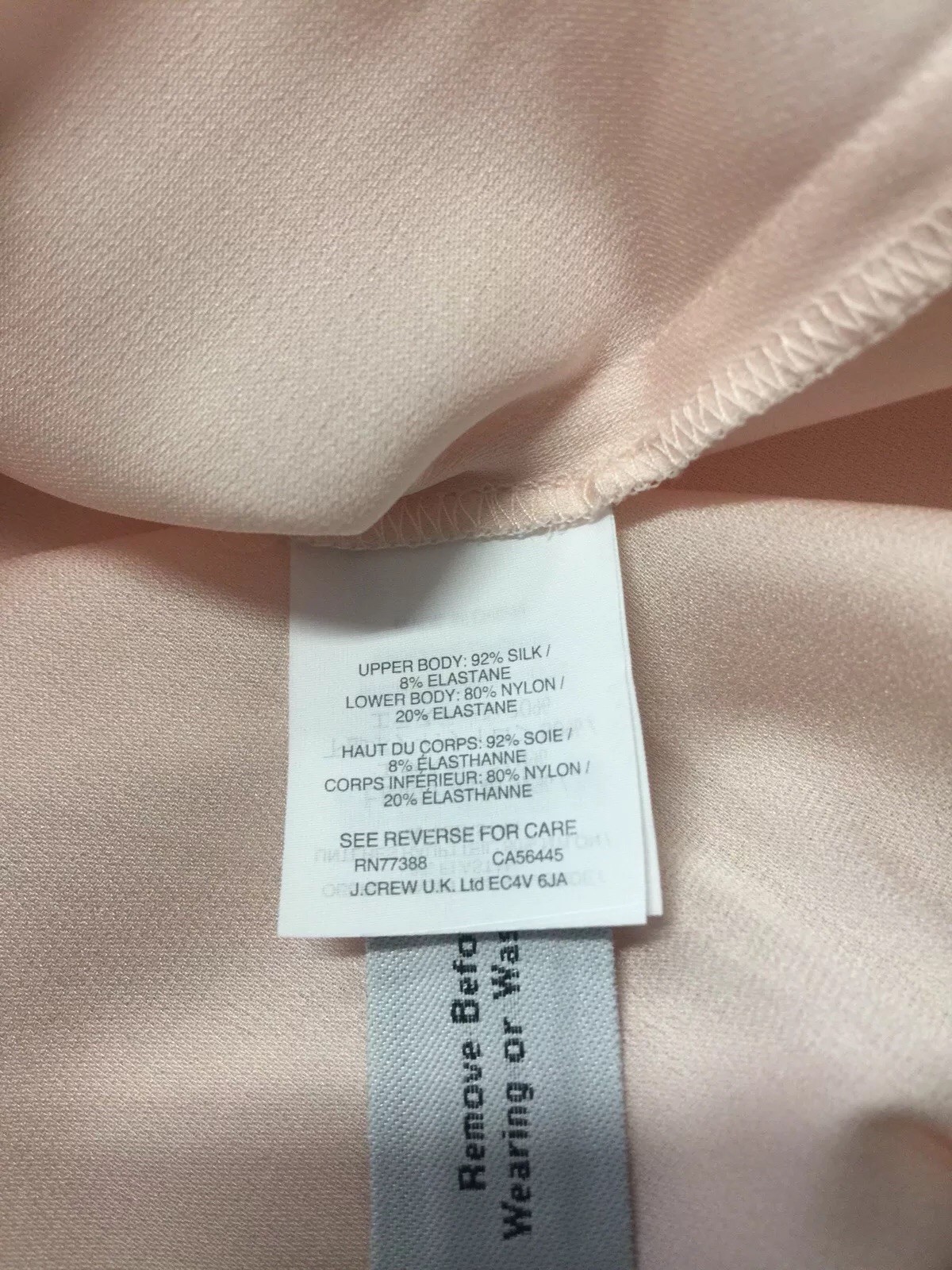 Nuevo J. CREW Stretch a medida Traje de seda seda seda superior Sz 00 Luz Shell 118 H5860 2c9636 Nuevo J. CREW Stretch a medida Traje de seda seda seda superior Sz 00 Luz Shell 118 H5860 2c9636