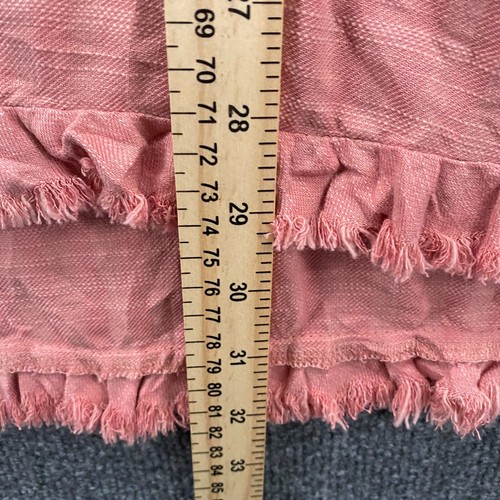 UMGEE Tunic Top Womens S Pink V-Neck Short Sleeve Relax Boho Western Lagenlook - Picture 8 of 8