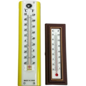 Details About 2pc Thermometer Indoor Outdoor Wall Hanging Room Temperature Heat New