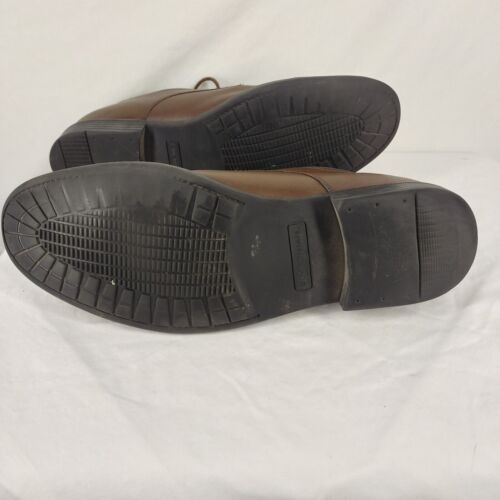 Bostonian Wenham elegante Schuhe Herren Kappe Zehe Leder Oxford Größe 9,5 Schnürschuhe braun - Bild 9 von 9