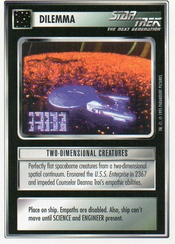 Star Trek CCG Premiere Uncommon   (WB) 1995 Individual Trading Cards  - Zdjęcie 29 z 144