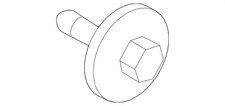 Genuine Mercedes-Benz Axle Bolt 000-990-75-06