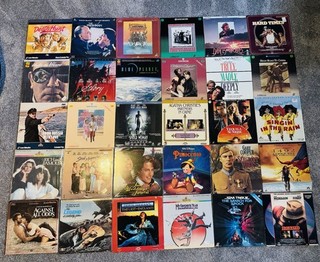 31 Laserdisc Movie Lot 70s 80s 90s Sci fi Comedy Action Drama Laser disk