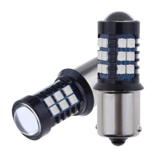 2Pcs New P21W 1156 BA15s 382 Bright Blue Led Daytime Running Light Bulb DRL12v - Picture 10 of 10