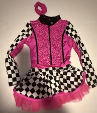 Route 66 Racecar Driver Weissman Dance Costume Small Child MC