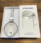 BlendJet 2 Orbiter Drinking Lid BPA-Free Strap Self Cleaning Leak Free NIB