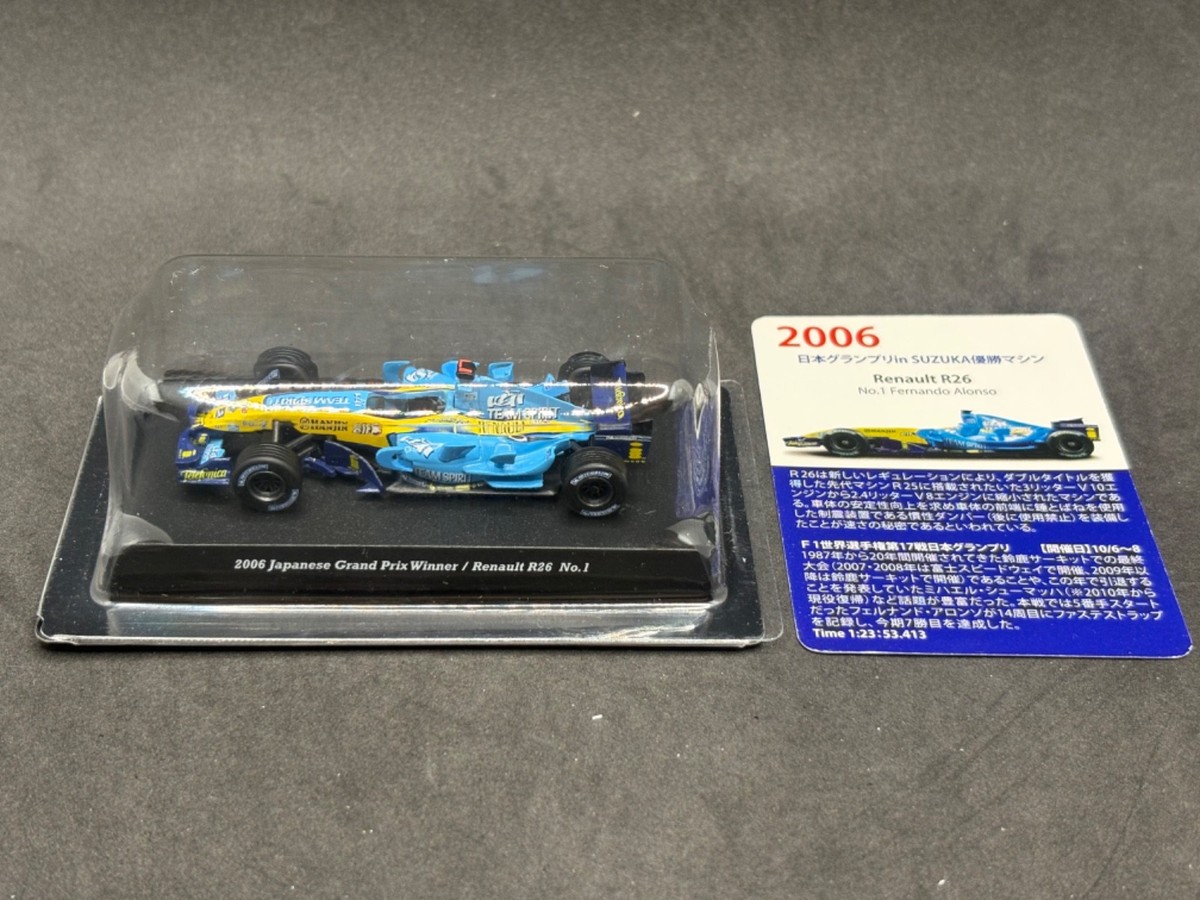 Renault R26 2006 ミニカー 限定版 Renault R26 2006 ミニカー 限定版 Renault Diecast Formula 1