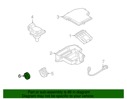 Genuine Audi Pick-Up Coil 06B-905-234-A - Picture 2 of 2