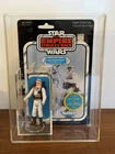 Vintage Kenner Star Wars Luke Skywalker Hoth w/45 Back Cardback & Case HK COO