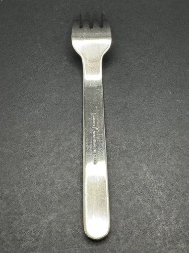 VTG Cambridge Wren Satin Stainless 18/10 Salad Fork Heavy Flatware Discontinued - Picture 4 of 7