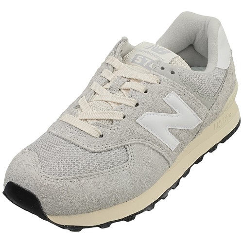 New Balance Chaussures 574 Gris Blanc Unisex décontractées - 40.5 EU - Imagen 1 de 8