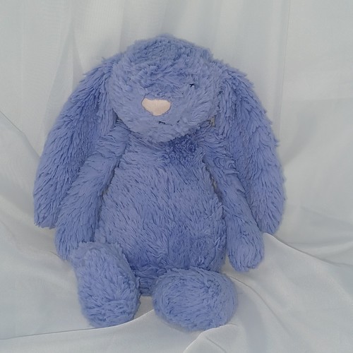 ZURÜCKGENOMMEN Jellycat Bashful Viola Hase selten und schwer zu finden Fell beschädigt siehe Bilder - Bild 7 von 7
