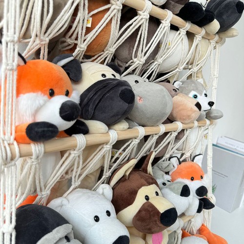 Wall Hanging Organizer Stuffed Animal Toy Net Hammock Nursery Plush Toy5497 - Picture 6 of 10