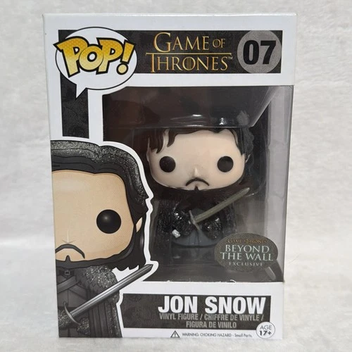 Funko Jon Snow #07 Pop Game of Thrones Glitter Beyond the Wall Exclusive