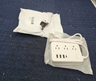 (QTY 3) EL-17 Power Strip with USB Charger AC 110V 50/60Hz 1250W 10A Max 125V