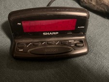 Sharp Alarm Clock LED Digital Display (SPC026A) TESTED/WORKING
