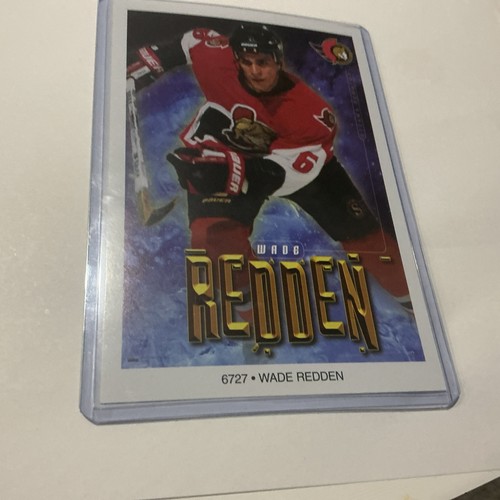 Vintage "Ottawa Senators" Wade Redden Promo Poster Karte 4x6 - Bild 3 von 4