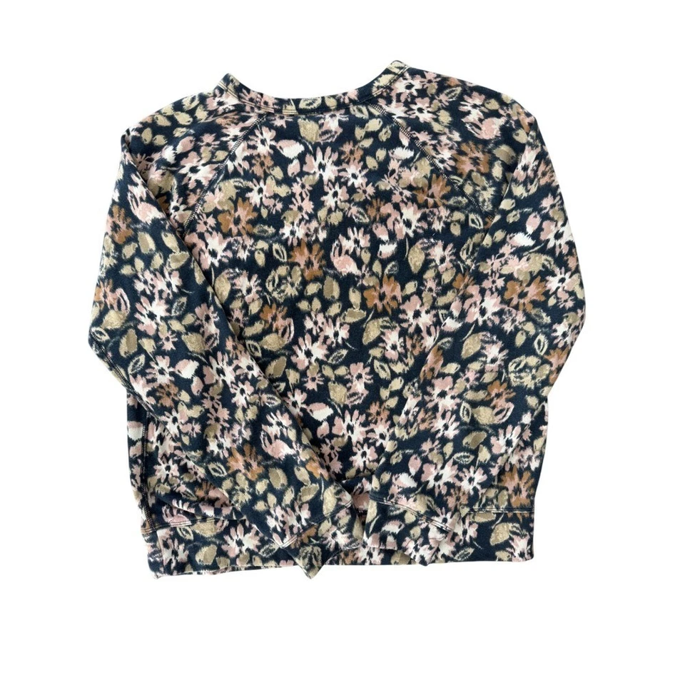 Sudadera Sonoma Cuello Redondo Estampado Floral Manga Larga Informal Top - Para Mujer Foto 2 de 4