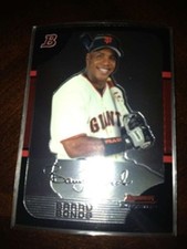 2005 Bowman Chrome San Francisco Giants Team Set Jonathan Sanchez RC