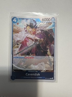 Cavendish (045) OP10-045 Rare Royal Blood One Piece Near Mint