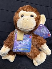 Russ Berrie Shining Stars Monkey Brand New With Sealed Code Tag.*SMOKE FREE*