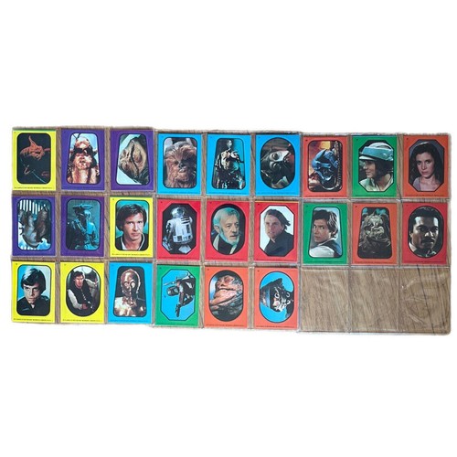 1983 Topps Star Wars Return of the Jedi Serie 1 Set 24 Yoda Luke Leia Chewy - Bild 2 von 7