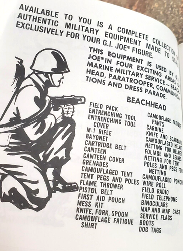 1964 Vintage look Early Issue 2003 Made GI Joe Action Marine Manual Booklets - Picture 8 of 15