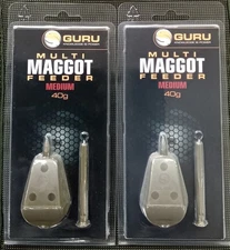 Guru Multi Maggot Feeder Medium 40g x 2