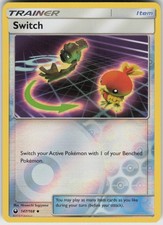 Reverse Holo Switch 147/168 Uncommon SM - Celestial Storm NM