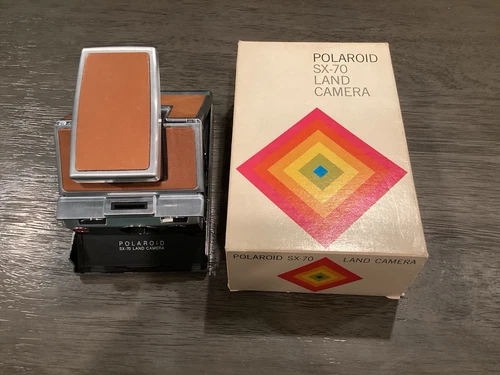 Vintage Polaroid sx70 Land Camera