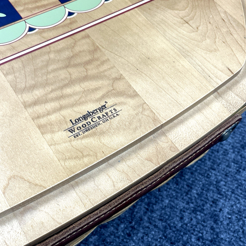 Longaberger All In One Game Basket Combo Chess Checkers Backgammon 2005 - Picture 6 of 17