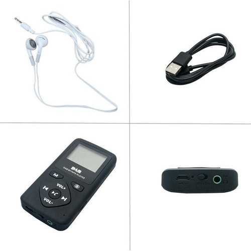Personal Portable Pocket Digital DAB/DAB+ FM Radio Earphone Bluetooth MP3 Player - Picture 11 of 11