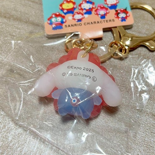 Sanrio x Myakumyaku klar Schlüsselanhänger 7er Set Osaka Kansai Expo 2025 limitiert NEU - Bild 11 von 15