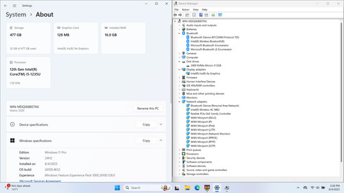 DELL Vostro 3520 15" FHD I5-1235U 512GB SSD 16GB W11P Webcam Backlit 120Hz - Bild 3 von 16