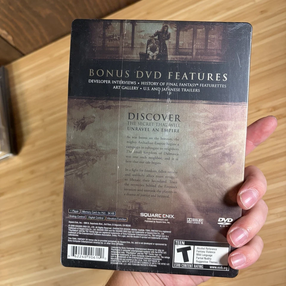 Final Fantasy XII: Collector's Edition (Sony PlayStation 2, 2006) - Image 4 of 4