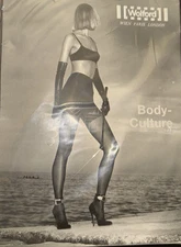 Helmut Newton Photo Wolford Body-Culture Tights Size: Small Color: Black 18073
