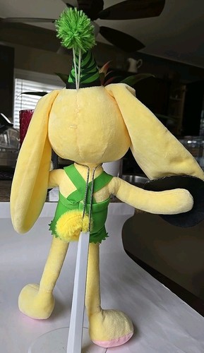 Poppy Playtime Bunzo Bunny Rabbit Monster Plush 16" Yellow Green Party Hat P - Picture 4 of 9