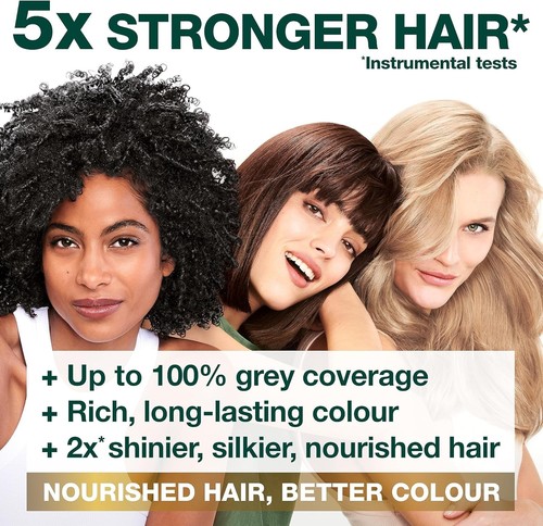 Garnier Nutrisse Permanent Hair Dye Long Lasting Intense Colour For All Hair UK - Picture 149 of 194