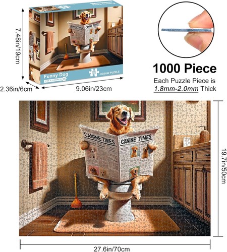 Rompecabezas Rocorose 1000 Piezas, Calidad HD Adultos Puzzle Juegos de Divertido... - Imagen 2 de 8
