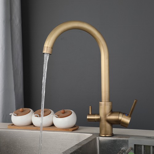 Kitchen Sink Purifier Mixer Faucet Stainless Steel 2 Function Drinking Water Tap - Picture 42 of 49