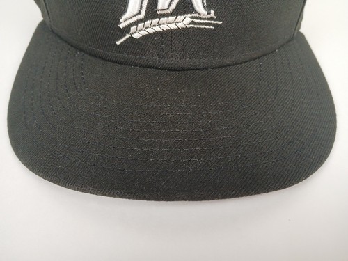 Milwaukee Brewers New Era 59FIFTY eng anliegende Mütze 7 1/2 schwarz MLB Deckel maßgefertigt Snoopy - Bild 9 von 20