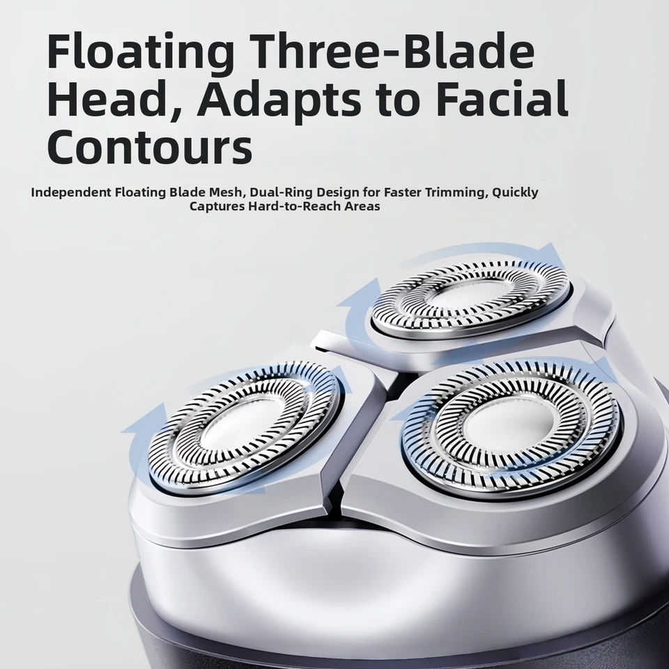 085-ZKZT888-electric shaver is a must-have for both business and casual men - Image 3 of 4