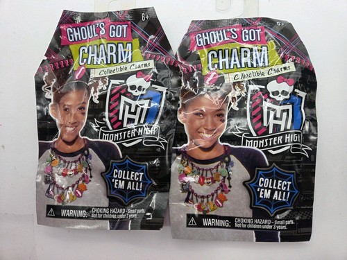 Lot Of 2 Mystery Bags 2014 just play monster high ghouls got charm - Picture 2 of 4